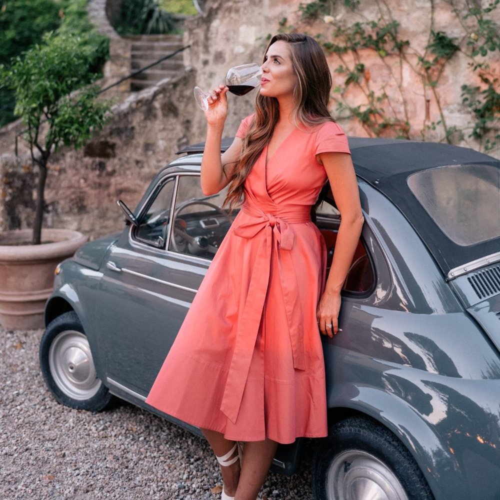 🌷 NEW Gal Meets Glam Addison Midi Dress in Desert Rose 20